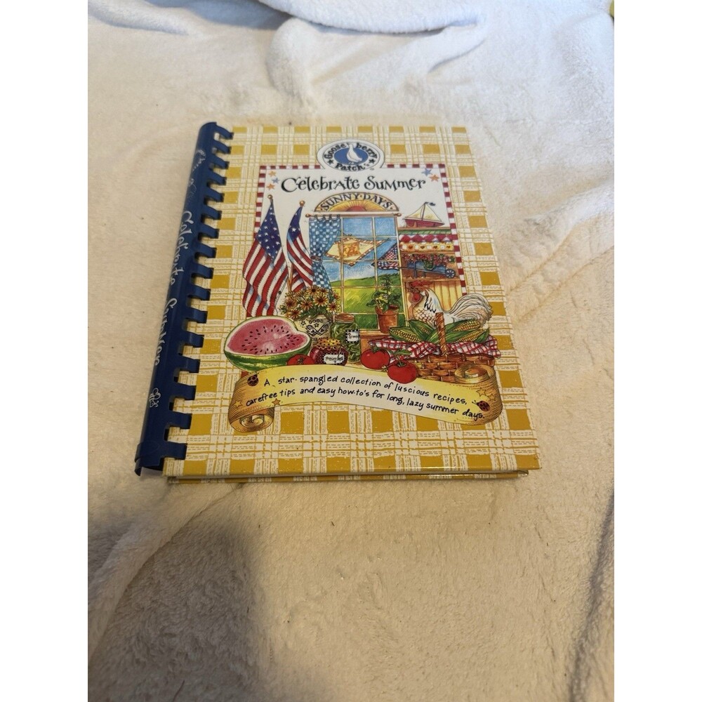 Gooseberry Patch Celebrate Summer Spiral Bound Cookbook Summer Recipes Adults